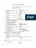 4th Q Sci9 Pre