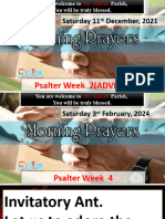 Psalter Week 2