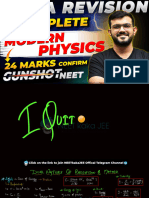 Complete Modern Physics in GunShot NEETkakaJEE