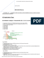 How To Select MCB - MCCB (Part - 2) - Electrical Notes & Articles