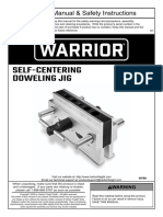 Self-Centering Doweling Jig