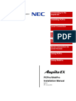 Nec Aspila EX PC PRO Manual