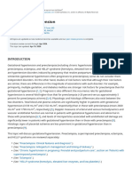 Gestational Hypertension - UpToDate