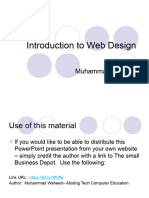 Web Design Lecture 4 (Complete HTML)