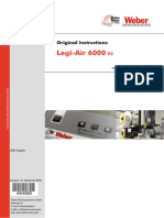 Weber LA 6000 Operating Manual 18.11.2019