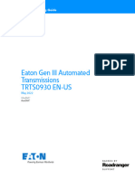 Eaton Gen 3 Autoshift Ultrashift Automated Transmission Troubleshooting Guide Trts 0930 en Us