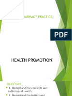 Health Promotion Lecture Notes 2023 (Autosaved)