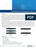 DAG2500-48S-72S-96S Analog Gateway Datasheet v1.0