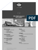 MIC-2 Multi-Instrument Data Sheet: Measurements Display