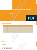 802.11k/v/r Multi-Band W Operation