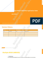 Mt7986 Multiple BSSID (MBSSID) Application Note