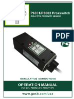 p8001 p8002 Proxswitch Manual