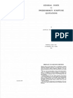 General Index To Swedenborg's Scripture Quotations by Arthur Hodson SEARLE Swedenborg Society 1954