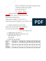 Latihan Subnetting - 1