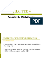 Chapter 4 Probability Distribution