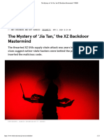 The Mystery of Jia Tan The XZ Backdoor Mastermind WIRED