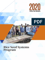 Rice Seed System Program 2020