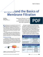 Understand The Basics of Membrane Filtration