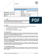 Control of Static Electricity Work Instruction