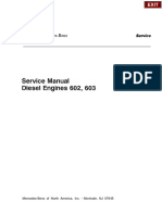 Om602603 Engine Service Manual