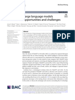 Chatgpt and Large Language Models in Academia: Opportunities and Challenges