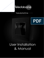 TELEDATAONE - User - Install - 1 - 3 - 11 - ENG - TELEDATAONE - MANUAL - PDF - ENG - 1 - 3 - 13