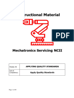 Module 8 Apply Quality Standards Converted1