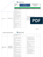 Risk Assessment For Gypsum Board Installation Works