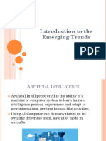 Introduction To Emerging Trends