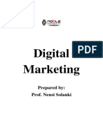 Digital Marketing (MBA 4) 104 Copies