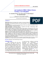 3 Bacteriological Analysis of Bile Culture From A