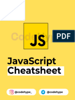 JavaScript Cheatsheet 2024