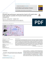 Wearable High-Performance Supercapacitors Based On Ni-Coated Cotton Textile With Low-Crystalline Ni-Al Layered Double Hydroxide Nanoparticles