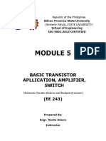 MODULE5 - Transistor Application