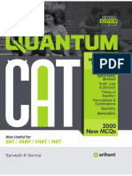 Demo 100 Arihant Quantitative Aptitude Quantum CAT Sarvesh K Verma