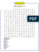 The Client Wordpuzzle 1-5