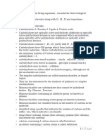 Biomolecules Part 01