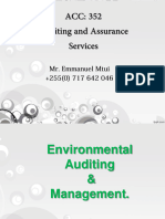 Environmental-Auditing Complete Slide