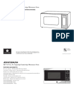 6609 Kitchen GE Microwave Quick Specs