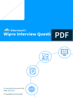 Wipro Interivew Questions