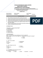 SOAL - AAS - ENGLISH - XI - 2024 - Kunci Jawaban