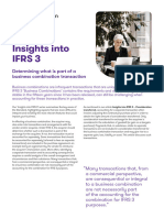 Ifrs 3 Determining The Business Combination