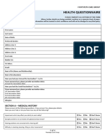 03 Employee Health Questionnaire