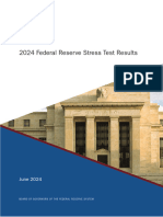 Fed's 2024 Bank Stress Test Results