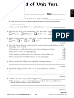 Energy Resources Unit Test