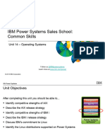 IBM Power Systems Sales School: Common Skills