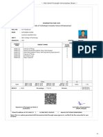 Final Year Marksheet