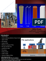 Cast Iron Piles N Cement Concrete Piles