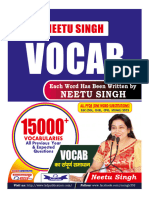 Neetu Singh Vocab Book SSC 2023 All One Word Substitutions 1