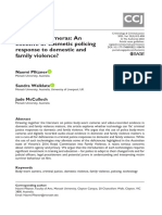 Pfitzner Et Al 2022 Body Worn Cameras An Effective or Cosmetic Policing Response To Domestic and Family Violence